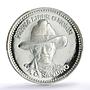 Nicaragua 500 cordobas Augusto Sandino Revolutionary PR 67 PCGS silver coin 1980