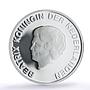 Netherlands Aruba 10 florin Owl Bird Wildlife Fauna PL 70 PCGS silver coin 2003