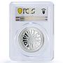Sweden 200 kronor Railways 150th Anniversary Trains PR 70 PCGS silver coin 2006