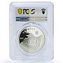 Ukraine10 hryvnias Genoese Fortress Sudak Castle PR 69 PCGS silver coin 2003