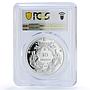 Ukraine 10 hryvnias Mhar Monastery Church Religion PR 70 PCGS silver coin 2019