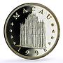 China Macau 100 patacas Year of the Tiger Lunar Calendar proof silver coin 1998