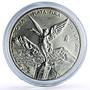 Mexico 1 onza Libertad Angel of Independence silver coin 2001