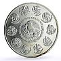 Mexico 1 onza Libertad Angel of Independence silver coin 2001