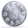 Mexico 1 onza Libertad Angel of Independence silver coin 2001