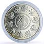 Mexico 1 onza Libertad Angel of Independence silver coin 2002
