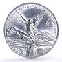 Mexico 1 onza Libertad Angel of Independence silver coin 2002