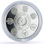 Paraguay 1 guarani Locomotive Encarnacion Ibero-American Trains silver coin 2020