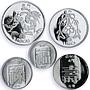China Macau Various Set Portugal Colony Coinage silver coins 1983