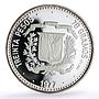 Dominican Republic 30 pesos Central Bank 30th Anniversary proof silver coin 1977
