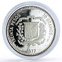 Dominican Republic 30 pesos Central Bank 30th Anniversary proof silver coin 1977