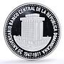 Dominican Republic 30 pesos Central Bank 30th Anniversary proof silver coin 1977