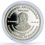 Nicaragua 50 cordobas BCN Central Bank 40th Anniversary proof silver coin 2000