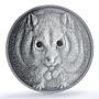 Mongolia 500 togrog Campbell Hamster Wildlife Fauna MS 70 PCGS silver coin 2015