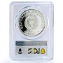 Albania 20 ecu Galleon Ship Clipper Seafaring X#1 PR68 PCGS silver coin 1993