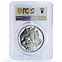 Isle of Man 1 oz Angel Archangel Michael Dragon PR69 PCGS silver coin 1995