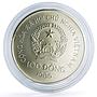 Vietnam 100 dong Buffalo Bull Protection Nature Wildlife Fauna silver coin 1986