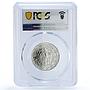 Austria 2 ducat Ferdinand Karl 1642 Restrike X#M29a MS 66 PCGS silver coin 1963