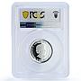 Canada 3 dollars April Diamond Birthstones PR 70 PCGS silver coin 2011