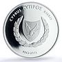 Cyprus 5 euro Central Bank 50th Anniversary KM-99 PR 70 PCGS silver coin 2013