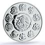 Mexico 20 pesos Pyramid Kukulcan Chichen Itza KM-945 PR 69 PCGS silver coin 2011