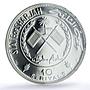Sharjah 10 riyals Simon Bolivar KM-5 History PR 68 PCGS silver coin 1970
