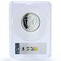 Fujairah 10 riyals Papal Visit Philippines Paul VI PR 67 PCGS silver coin 1970