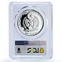 Saharawi 500 pesetas Wrestling Sydney Olympic Games PR 69 PCGS silver coin 1996