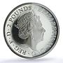 Great Britain 2 pounds Griffin Edward 3 Queen Beasts PR 69 PCGS silver coin 2021