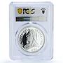 Zambia 4000 kwacha Queen Victoria History Politics PR 69 PCGS silver coin 2001