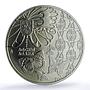 Abkhazia 3 apsar Samia Cynthia Silkworm Butterfly MS 70 PCGS nickel coin 2021