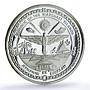 Marshall Isl. 50 dollars Uranus Solar System Space PR 69 PCGS silver coin 1994