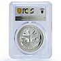 Marshall Isl. 50 dollars Planets Solar System Space PR 70 PCGS silver coin 1994