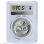 Marshall Isl. 50 dollars Saturn Solar System Space PR 69 PCGS silver coin 1994