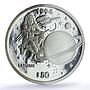 Marshall Isl. 50 dollars Saturn Solar System Space PR 69 PCGS silver coin 1994