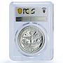 Marshall Islands 50 dollars Mars Solar System Space PR 69 PCGS silver coin 1994