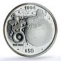 Marshall Isl. 50 dollars The Sun Solar System Space PR 69 PCGS silver coin 1994