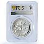 Marshall Islands 50 dollars Pluto Solar System Space PR 68 PCGS silver coin 1994