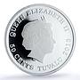 Tuvalu 50 cents Grey Wolf Forest Babies KM-213 Fauna PR 70 PCGS silver coin 2013