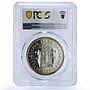 Spain Lanzarote Island Canary Islas Collection MS 67 PCGS silver medal 1977