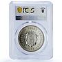 Spain Fuerteventura Island Canary Islas Collection MS 66 PCGS silver medal 1977