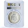 Spain La Palma Island Canary Islas Collection MS 67 PCGS silver medal 1977