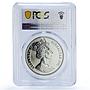 Gibraltar 1 crown Corgi Man Best Friends Dog MS 68 PCGS CuNi coin 1991