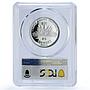 Haiti 25 gourdes Christopher Columbus Colomb KM-102 PR 69 PCGS silver coin 1973