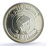 Iraq 1 dinar Year Child Save Children KM-145 UNICEF PR 61 PCGS silver coin 1979