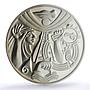 Iraq Baath Revolution Hussein Anniversary History SP 66 PCGS silver medal 1978