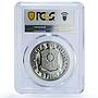 Philippines 5 piso Marcos New Society KM-210.1 PR 69 PCGS nickel coin 1976