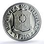 Philippines 5 piso Marcos New Society KM-210.1 PR 69 PCGS nickel coin 1976