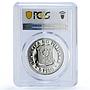 Philippines 5 piso Marcos New Society KM-210.1 PR 69 PCGS nickel coin 1978