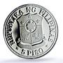 Philippines 5 piso Marcos New Society KM-210.1 PR 69 PCGS nickel coin 1978